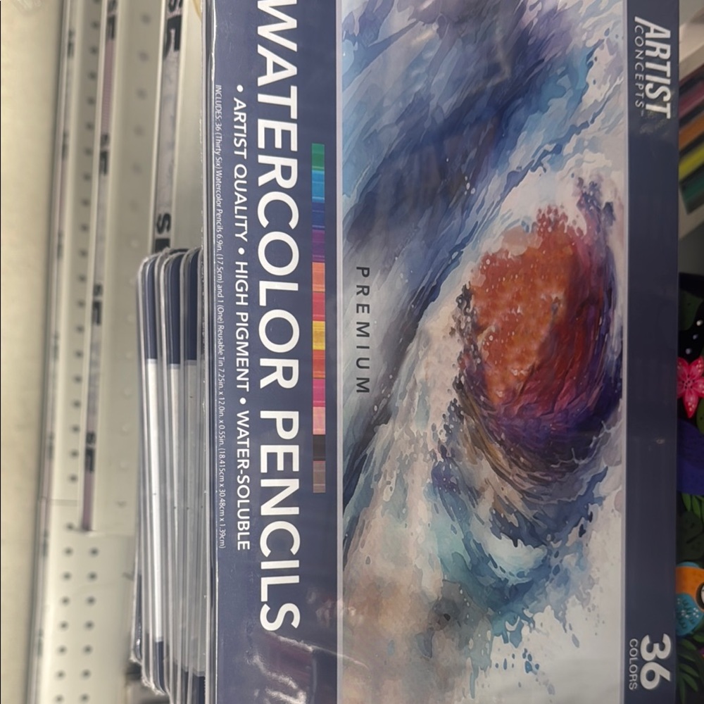 Premium Watercolor Pencils - Multicolor Set